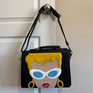 Unique Vintage Barbie 60th Anniversary purse / messenger